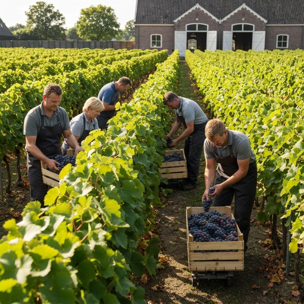 Nederlandse wijngaard